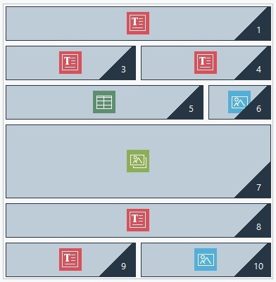 Image 3. Structure pour le point de rupture successif au point de rupture Bureau Image 3. Structure pour le point de rupture successif au point de rupture Bureau